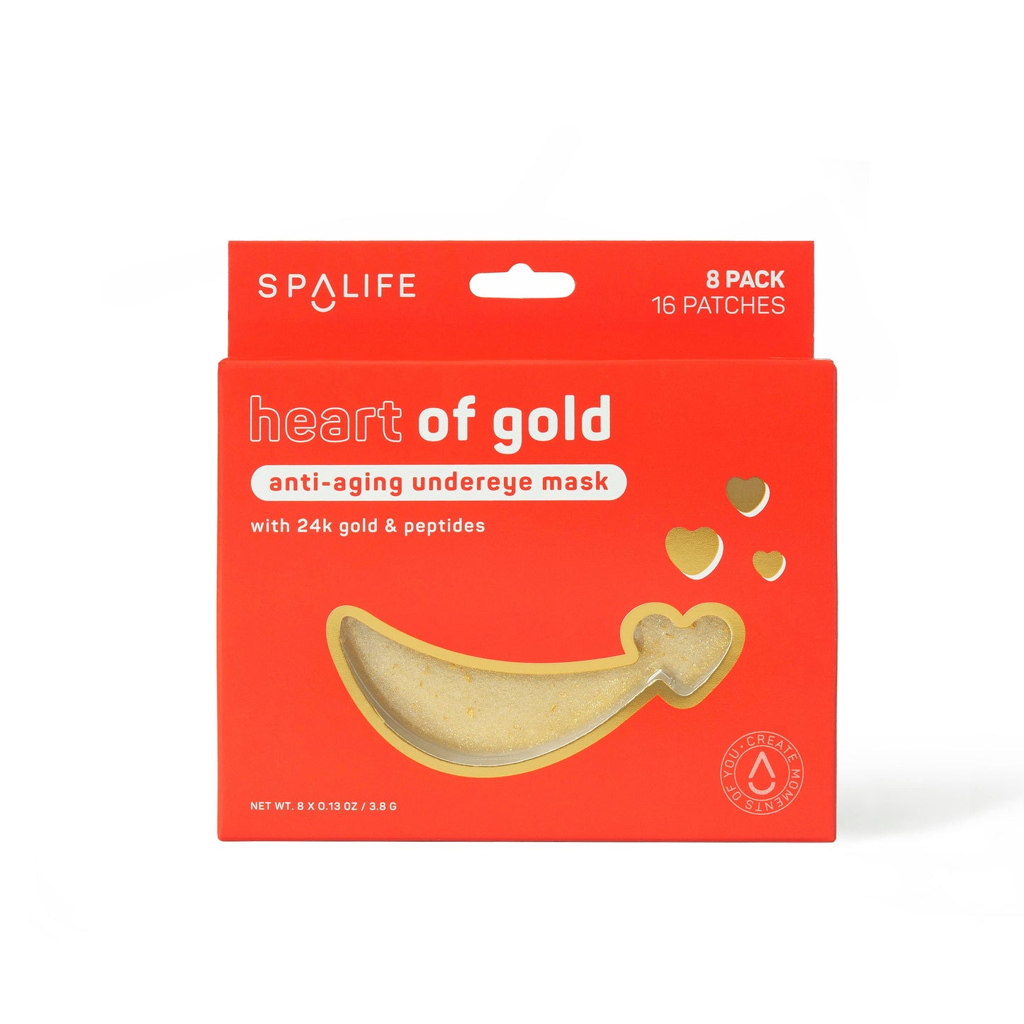 Valentine Heart of Gold Anti-Aging Undereye Masks - 8pk