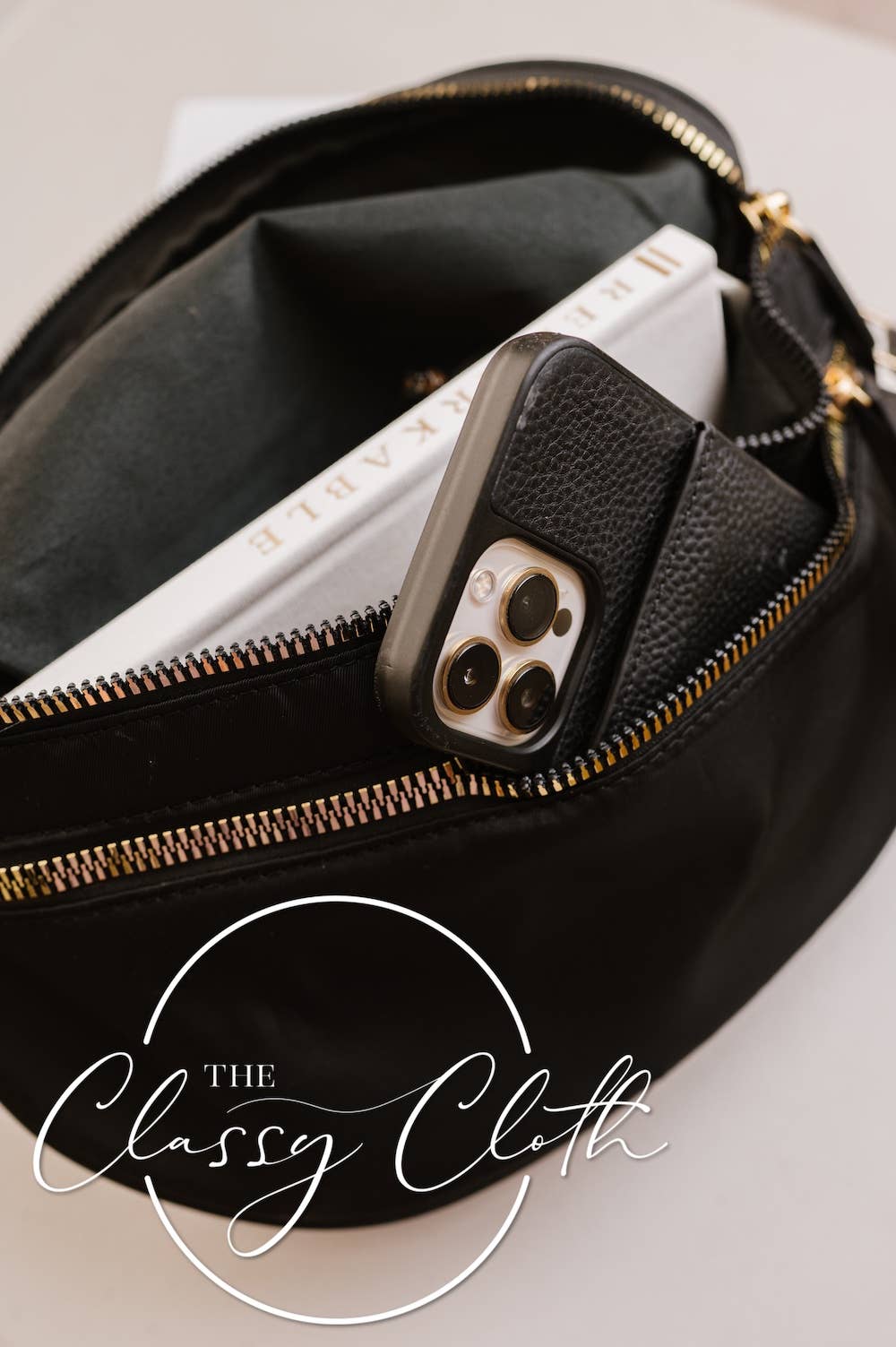 Farah Fanny Pack Shoulder Bag in Black