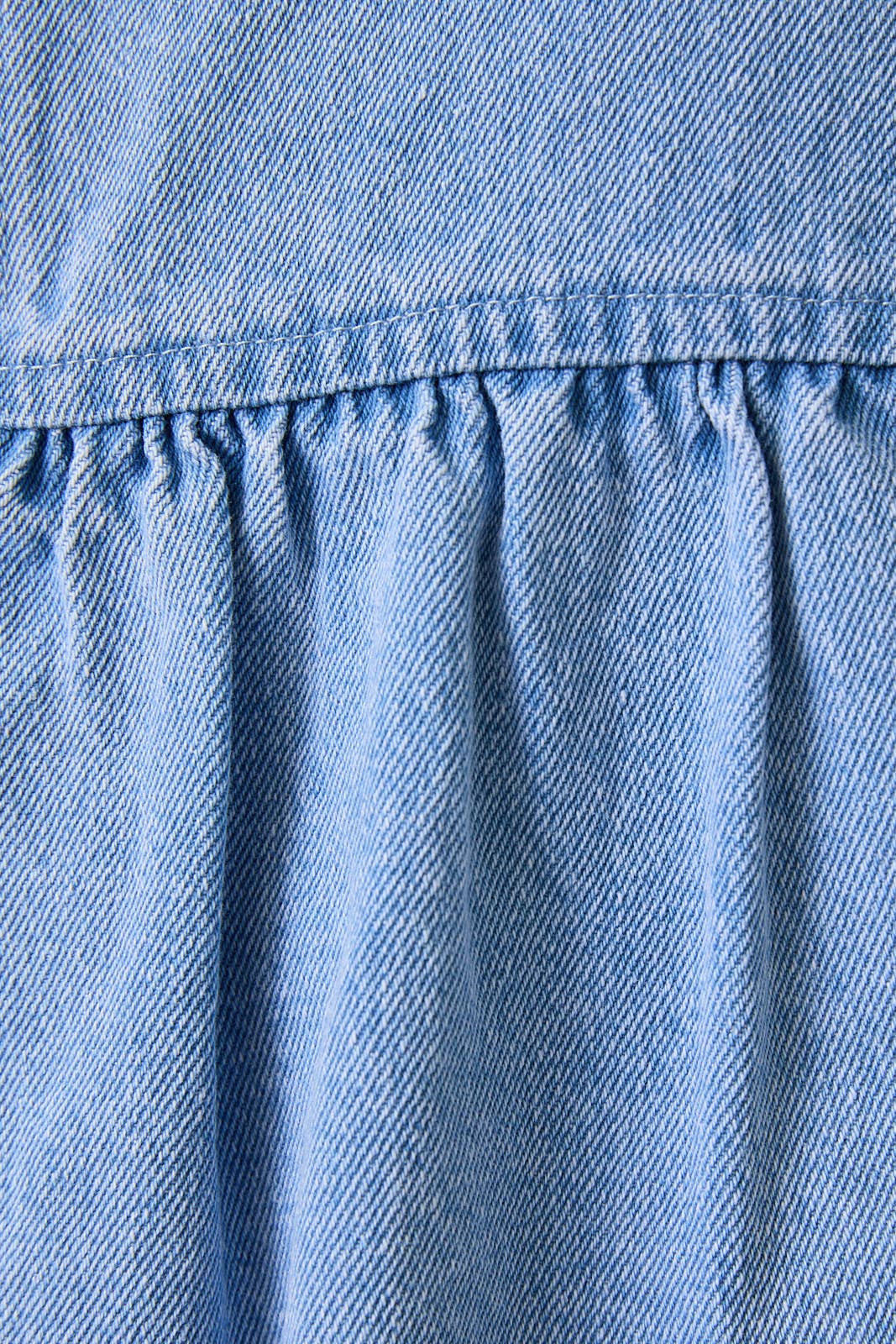 Flare Denim Top