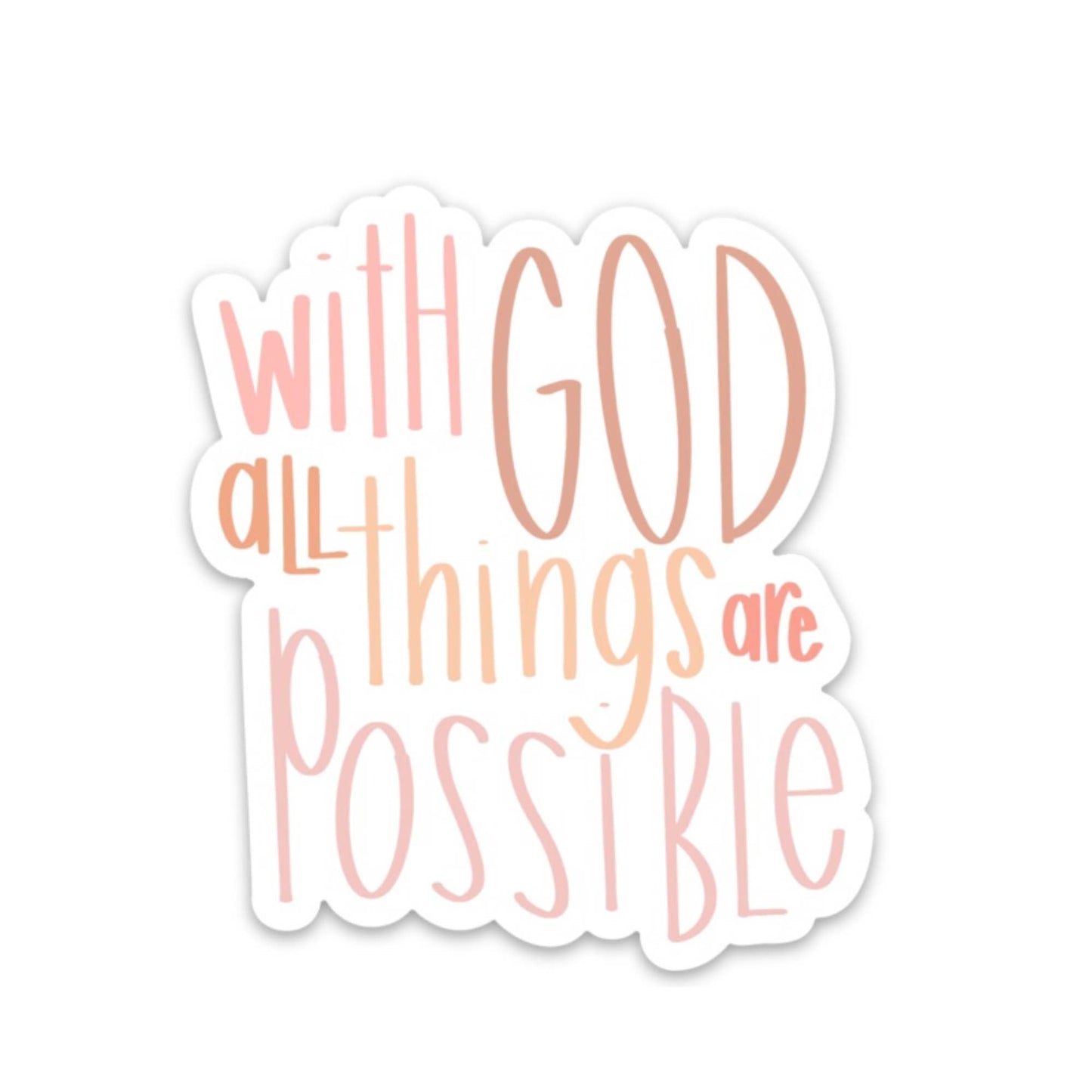 Magnet - Matthew 19:26