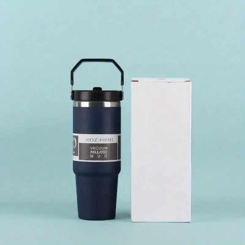 30oz Stainless Steel Insulated Tumbler in Navy