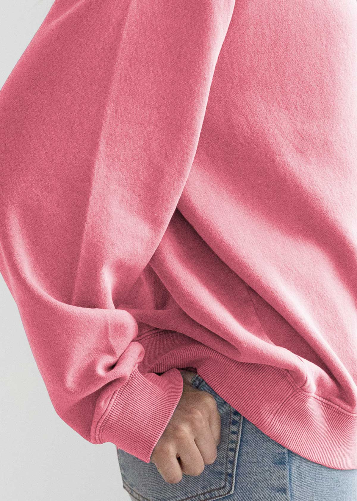 Nantucket Mock Neck in Hibiscus