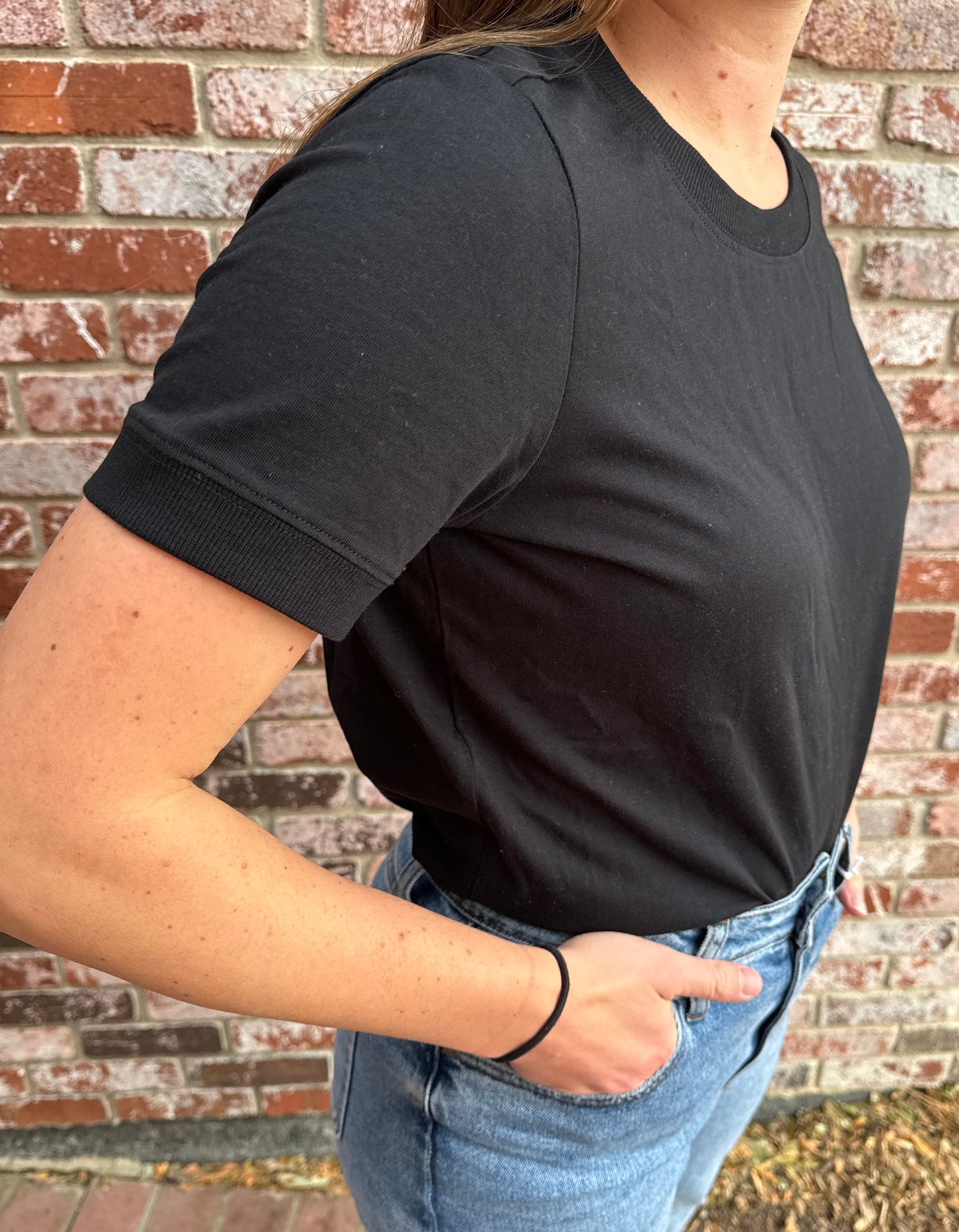 SMALL - Your Favorite T in Black
