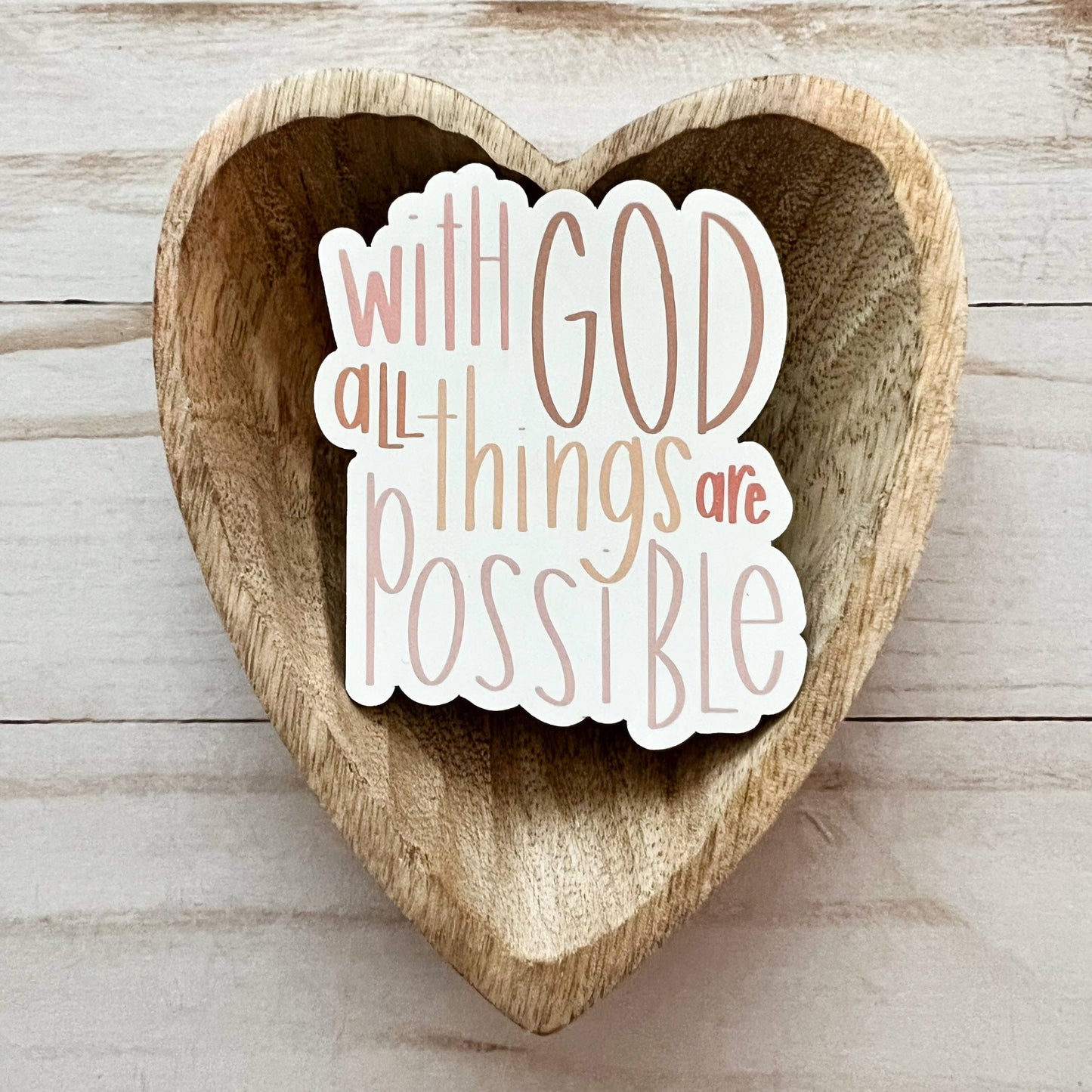 Magnet - Matthew 19:26