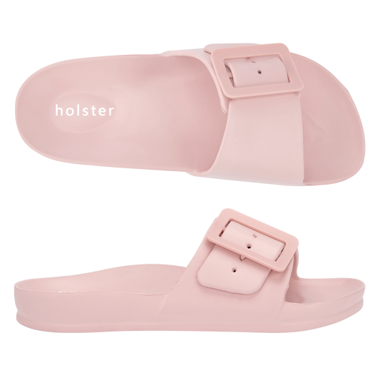 Solace Slide Sandal in Blush