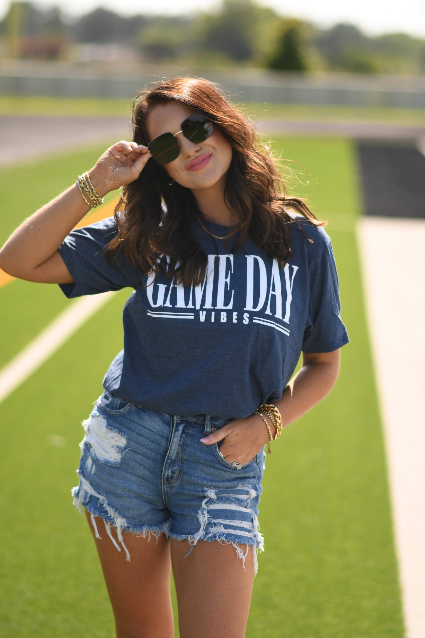 Graphic - Game Day Vibes in Navy