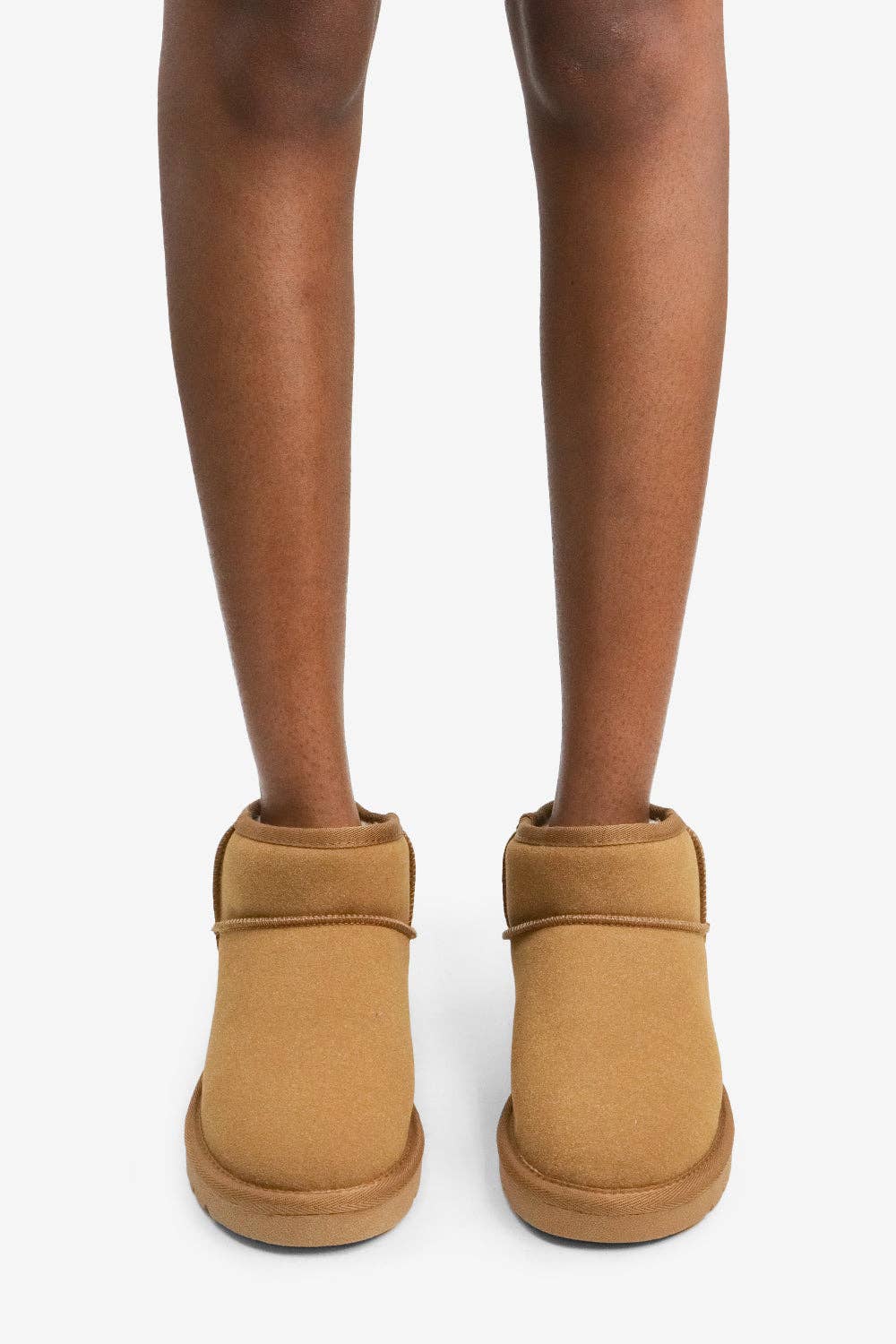 Ultra Mini Bootie in Chestnut