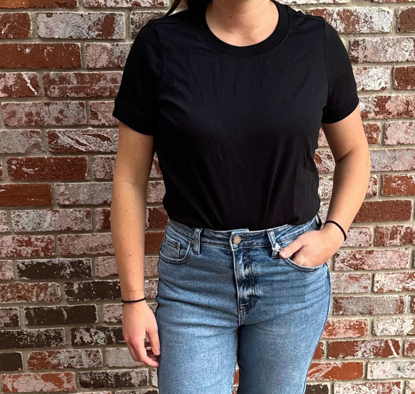 SMALL - Your Favorite T in Black