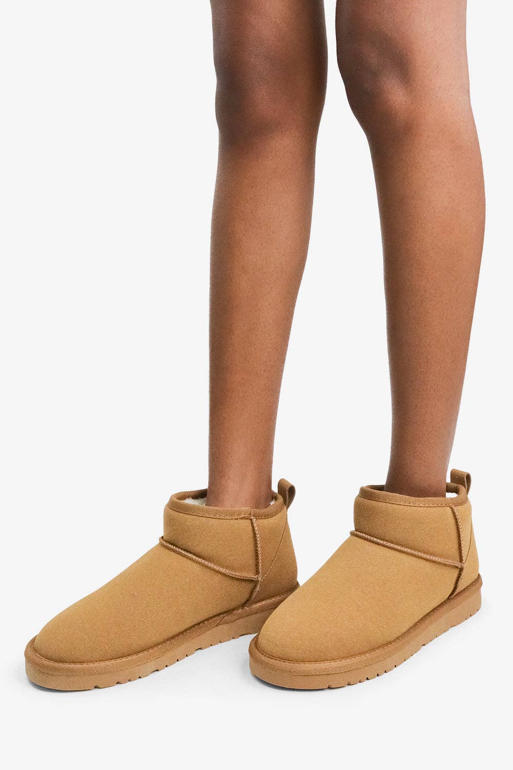 Ultra Mini Bootie in Chestnut