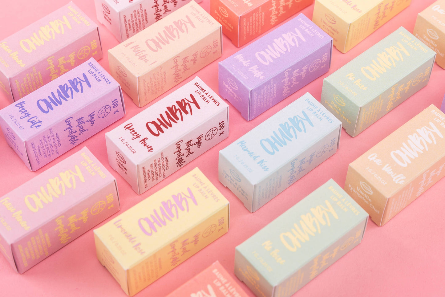 Lip Balm - Limonade Rose ( Raspberry + Lemon )