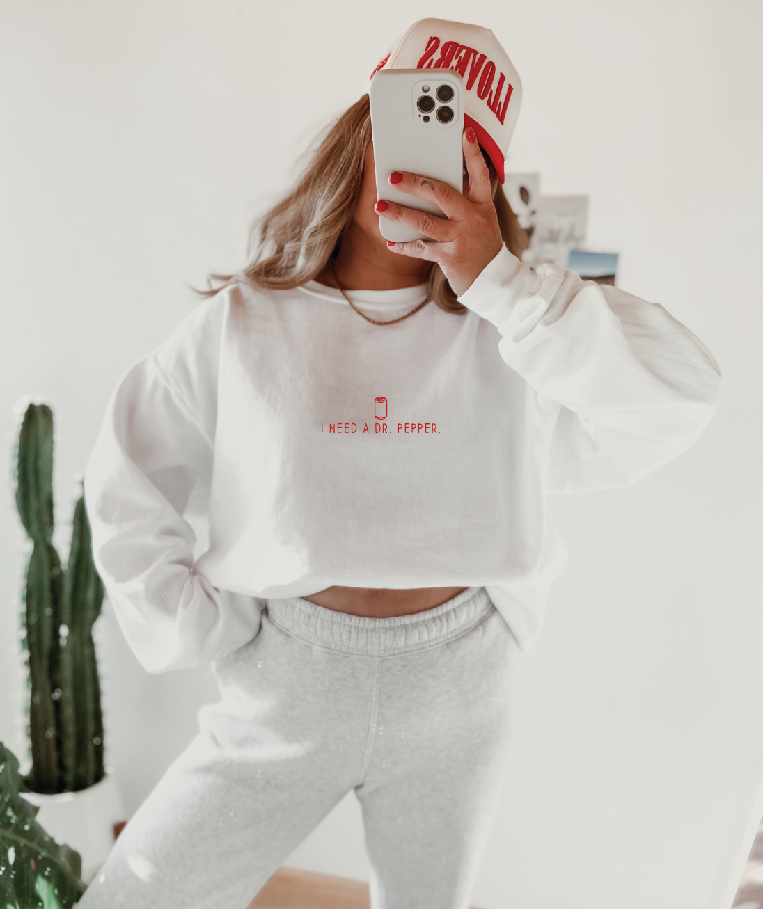 Graphic — I Need A Dr. Pepper Sweatshirt