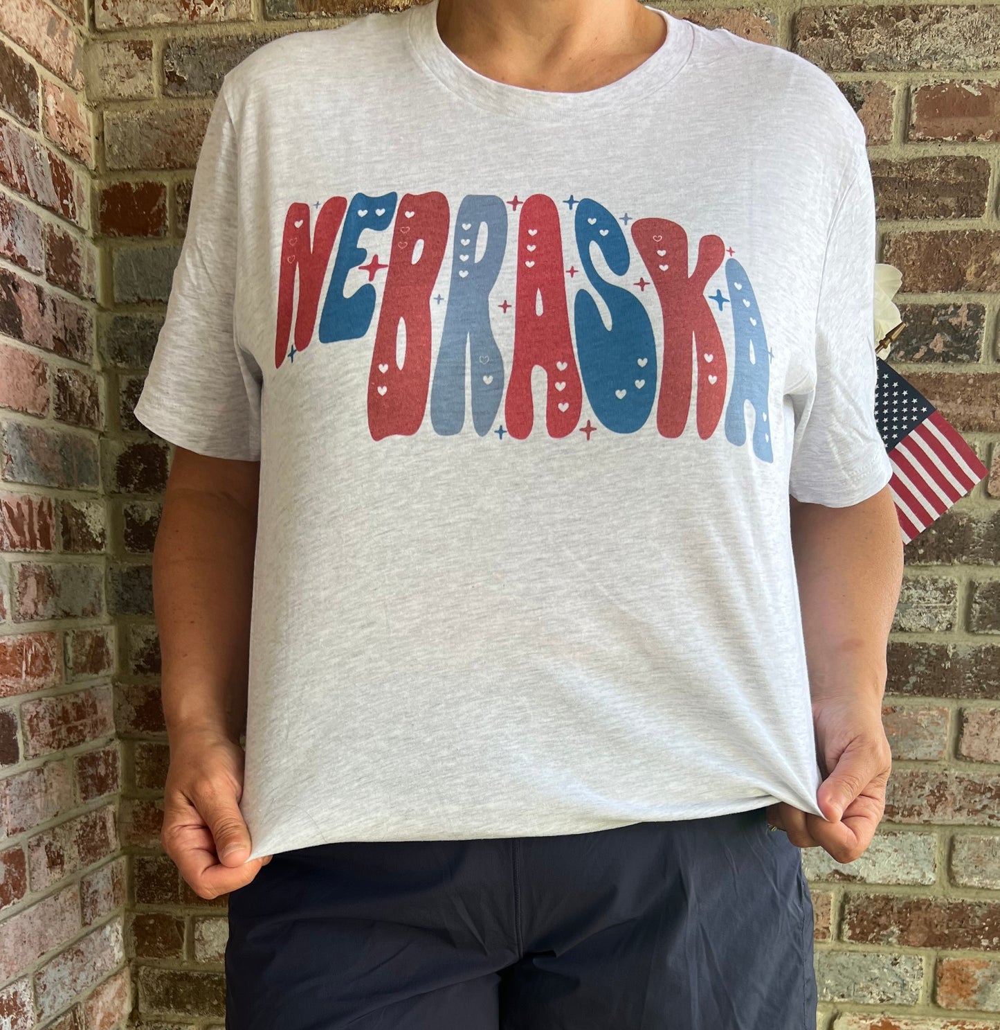 XL - Graphic — Patriotic NE Tee