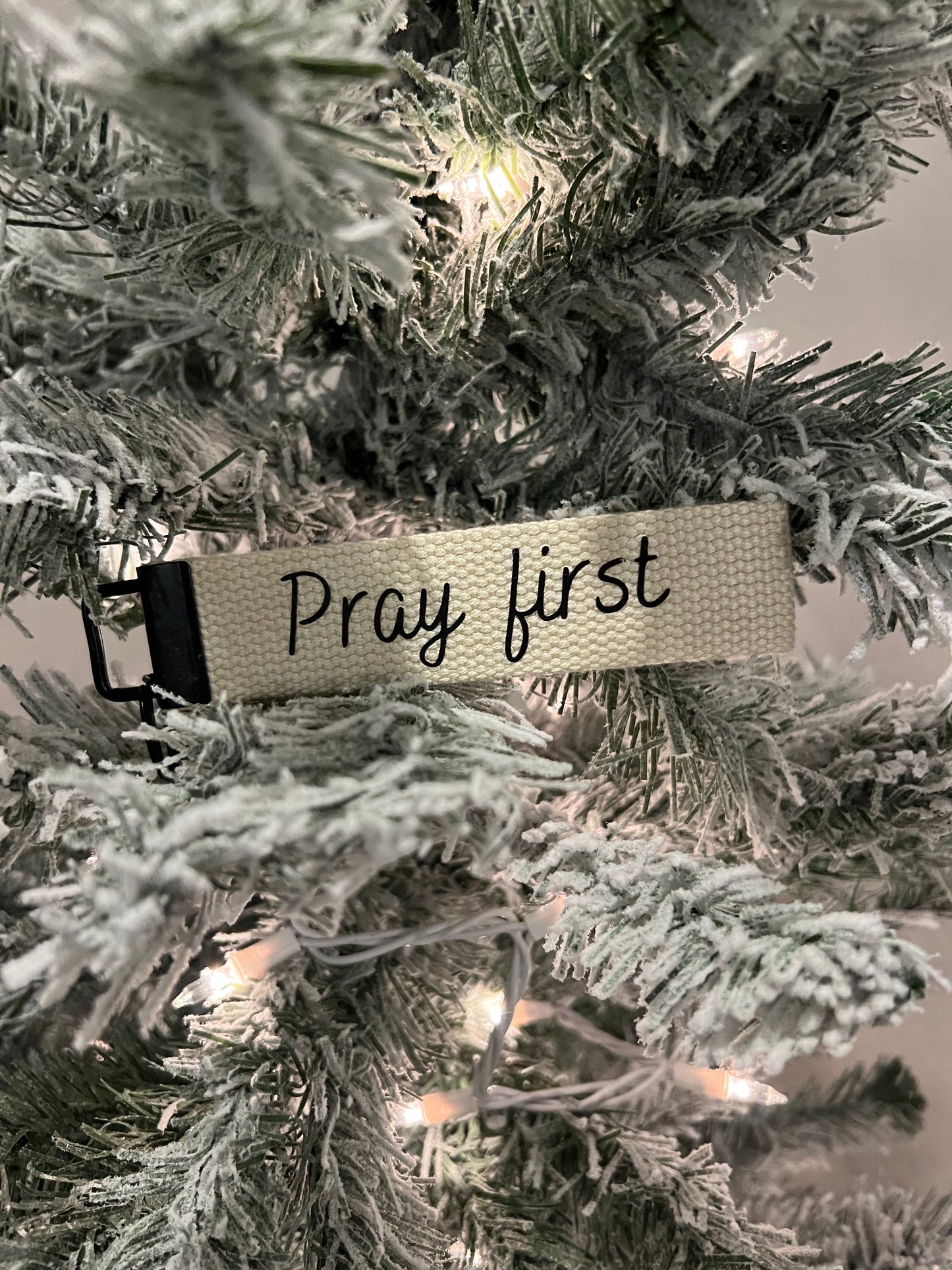 Keychain Wristlet - Pray First