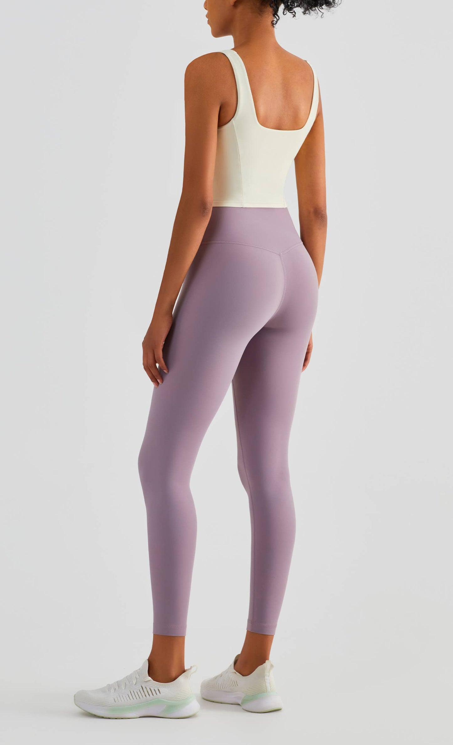 Grace U-Neck Molded Cup Tank Top in Ivory