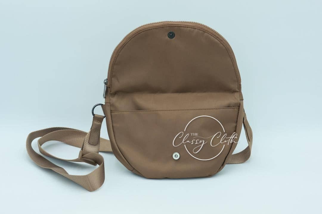 Margot Moon Belt Bag in Mocha