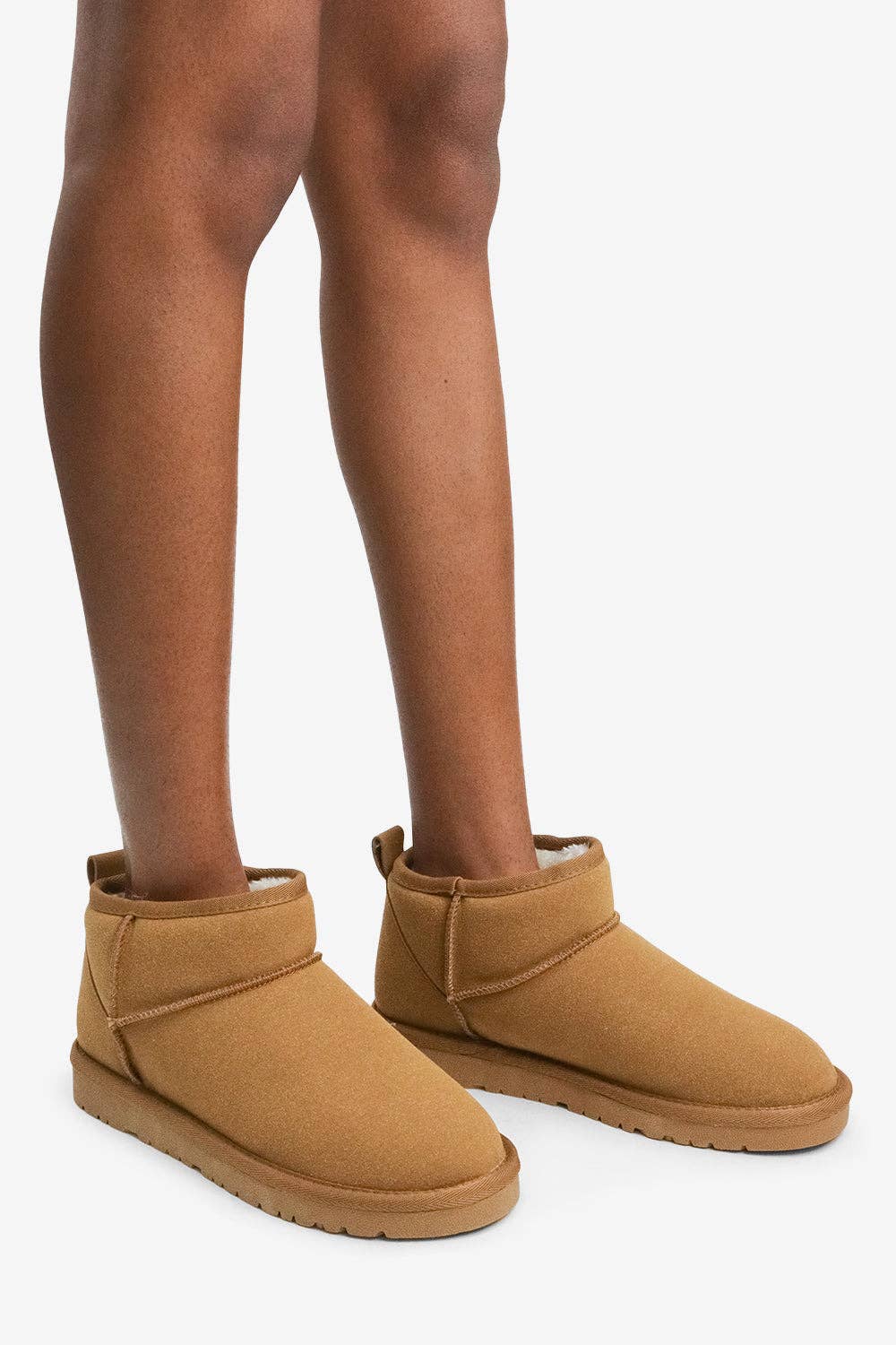 Ultra Mini Bootie in Chestnut