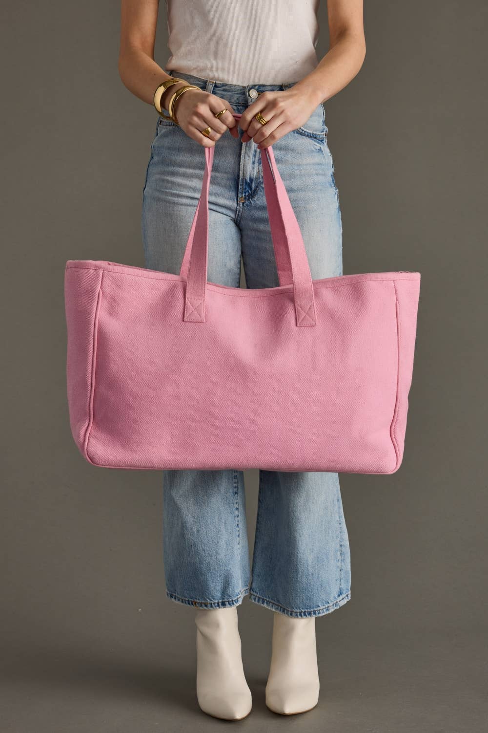 Pink & Red Merry Tote
