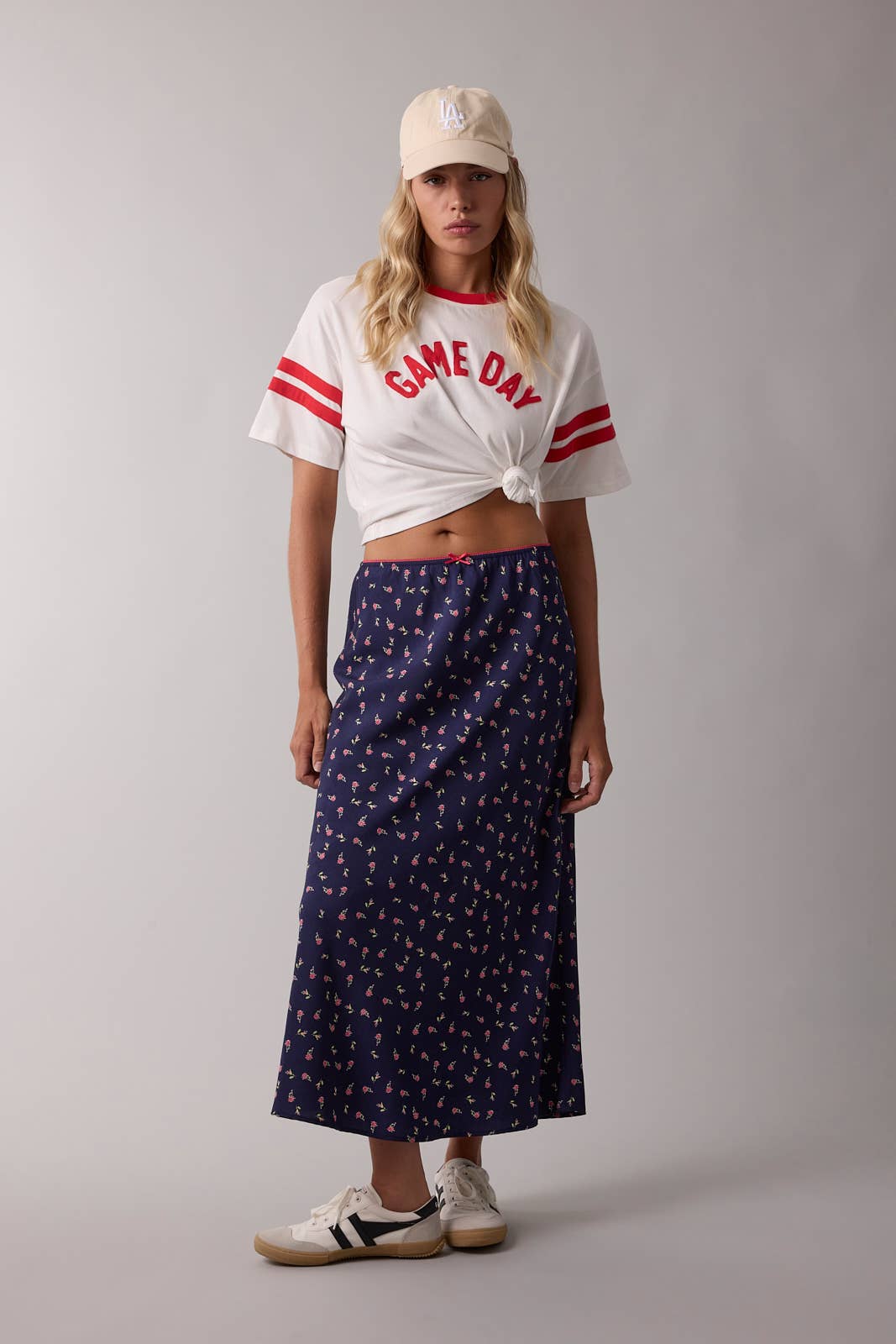 Contrast Game Day Top