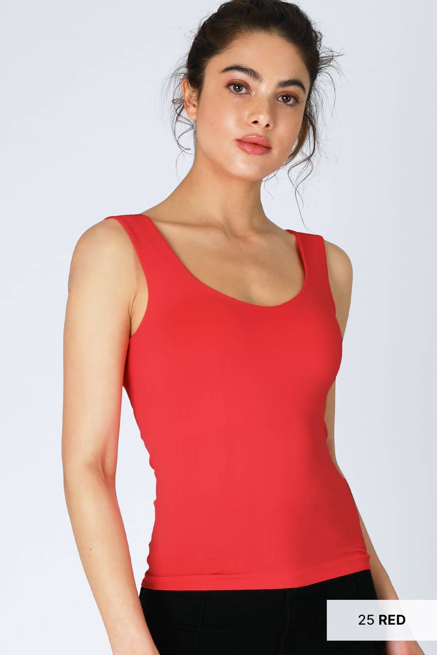 Sweet Heart Basic Tank in Red