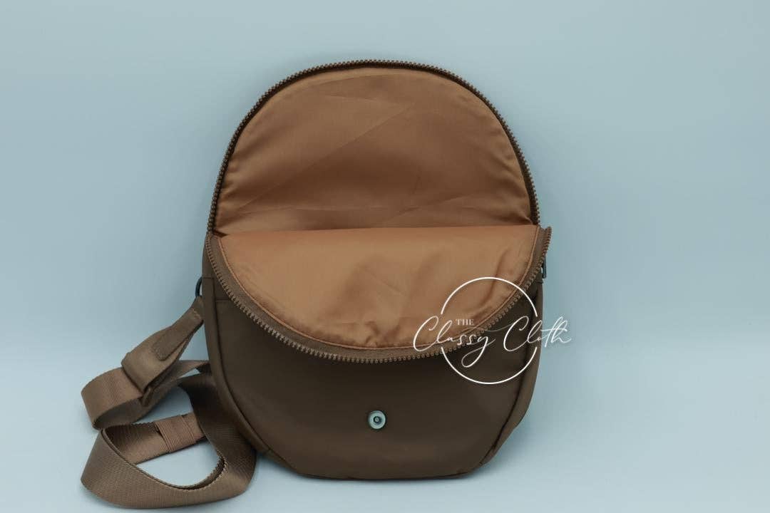 Margot Moon Belt Bag in Mocha