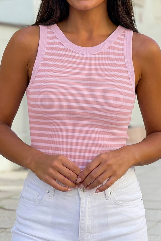 Essential U Back Tank in Pink