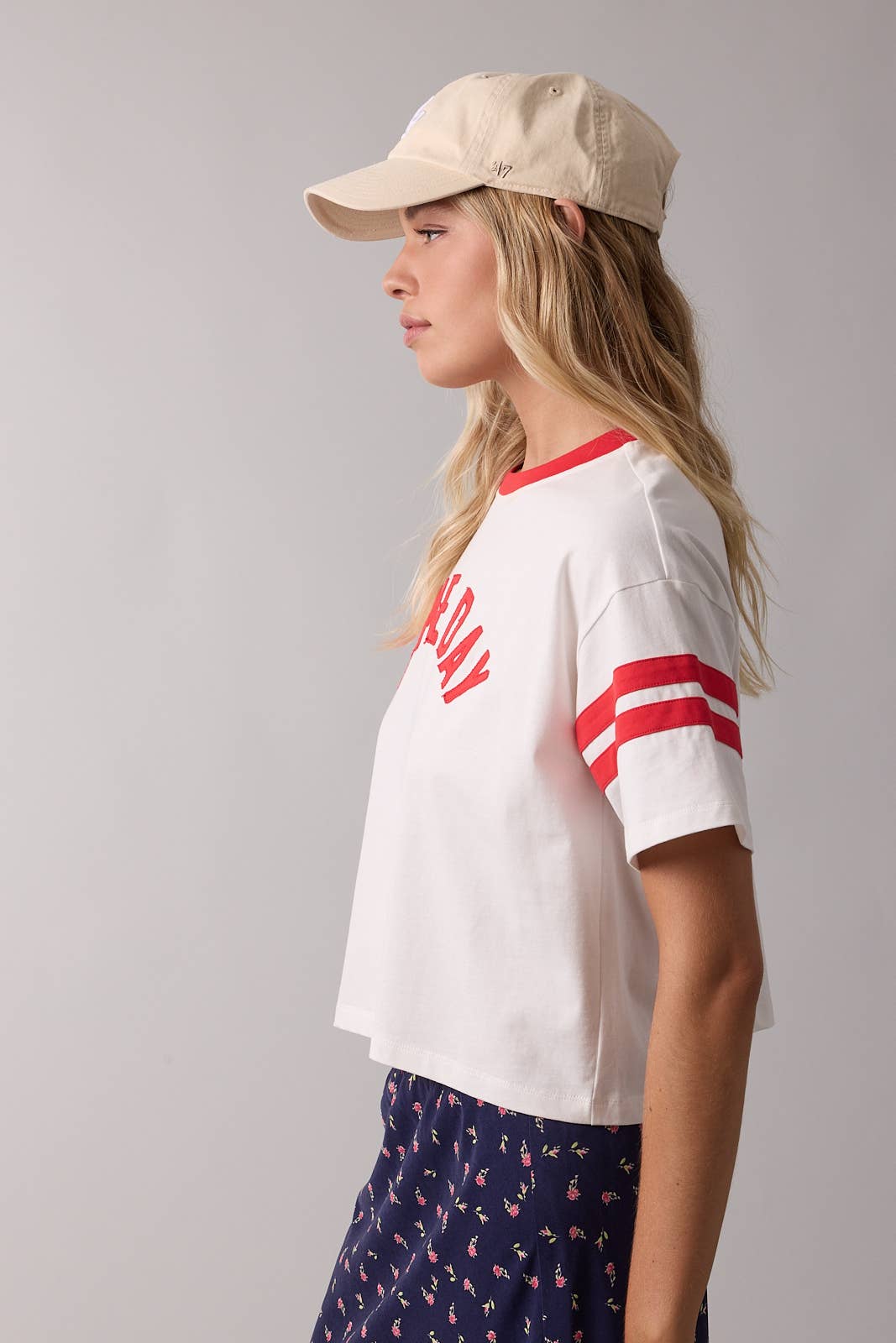 Contrast Game Day Top