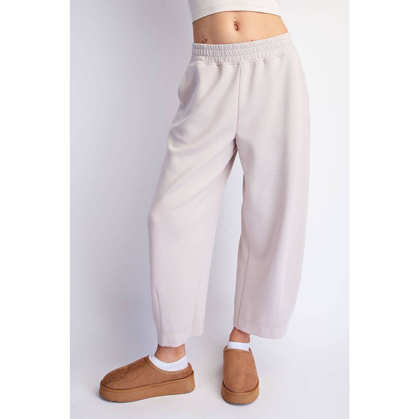Barrel Scuba Lounge Pants in Cream