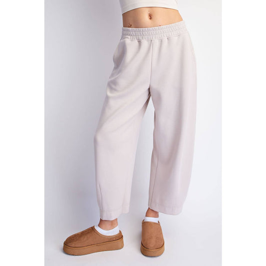 Barrel Scuba Lounge Pants in Cream