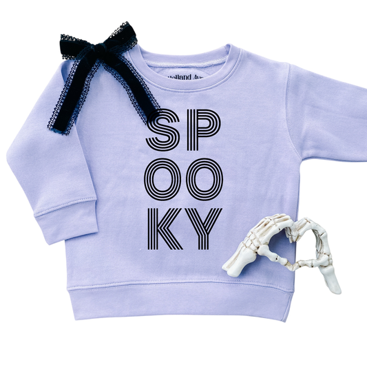 Kids Graphic — Spooky in Lavender