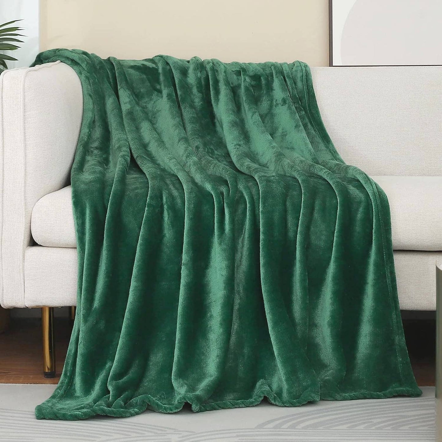 DOORBUSTER - Soft Cozy Blanket in Green