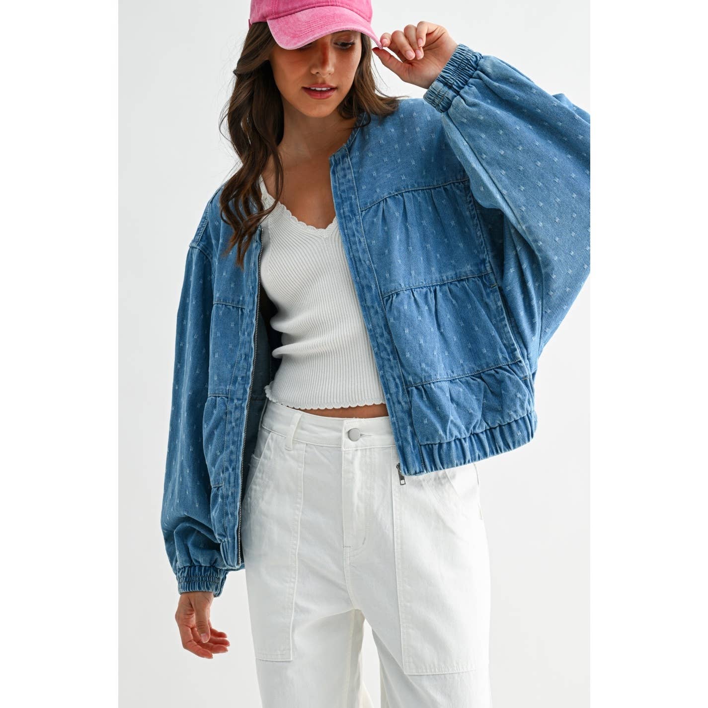 Modern Denim Jacket in Medium Wash