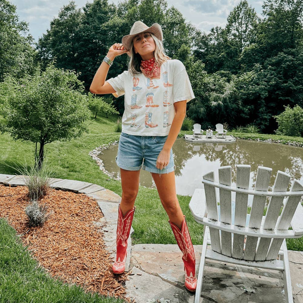 Graphic - Patriotic Boots