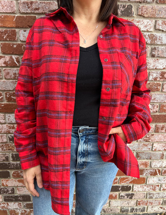 Red Plaid Flannel