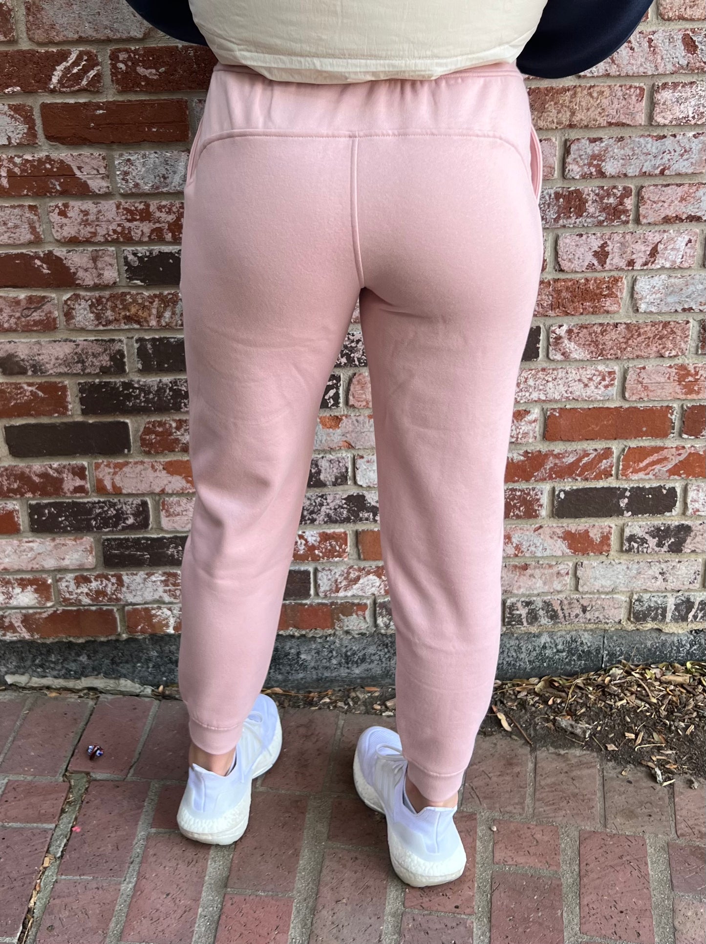 French Terry Sweatpants in Pink