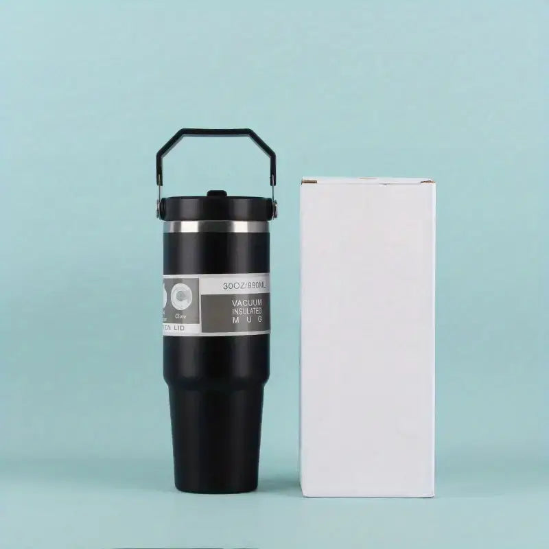 30oz Stainless Steel Insulated Tumbler in Black