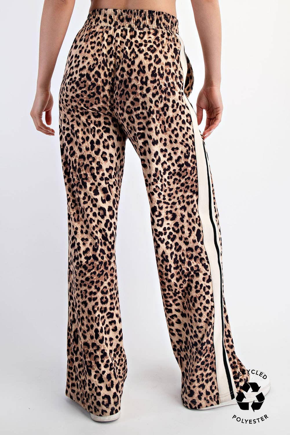 Leopard Print Soft Straight Pants