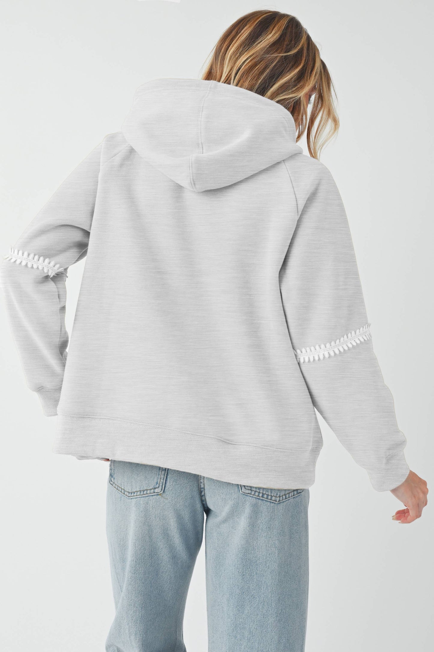 Didi Contemporary Hoodie in Heather Gray