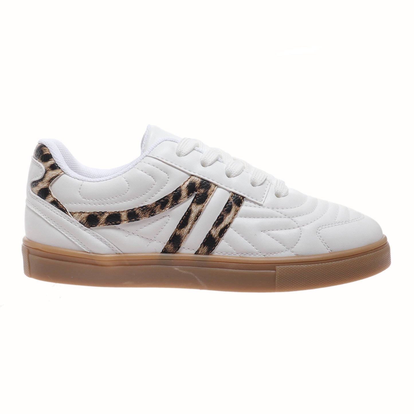 Kids Leopard Print Sneakers