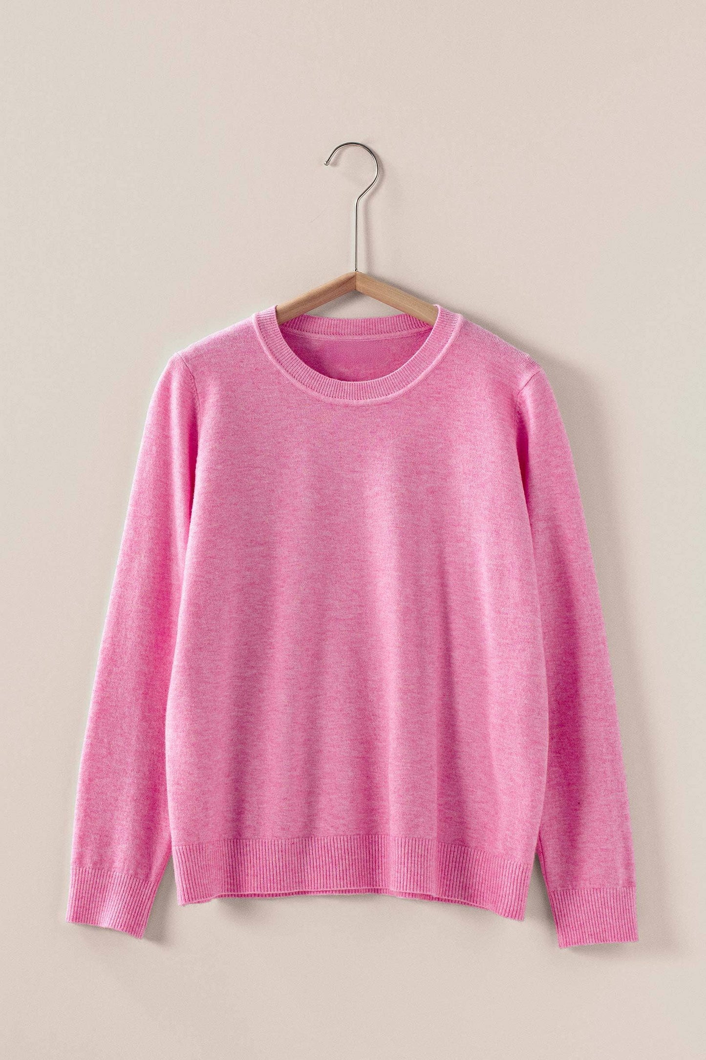 Soft Crewneck in Pink
