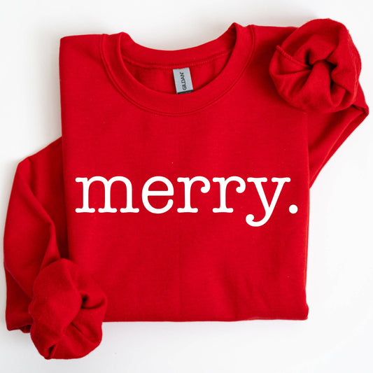 Graphic - Merry in Red