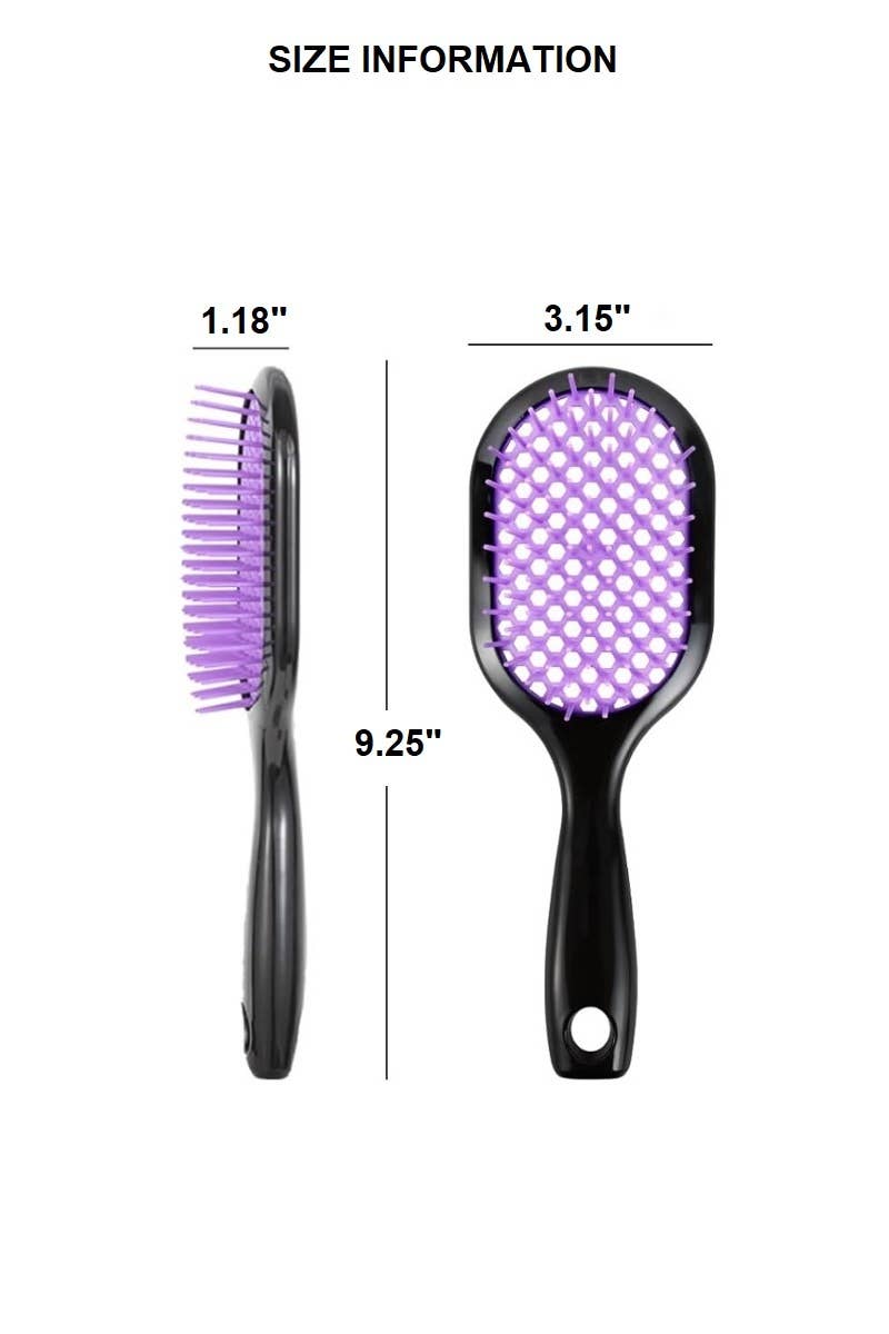 TikTok Superbrush Plus Detangling Hair Comb in Pink/White