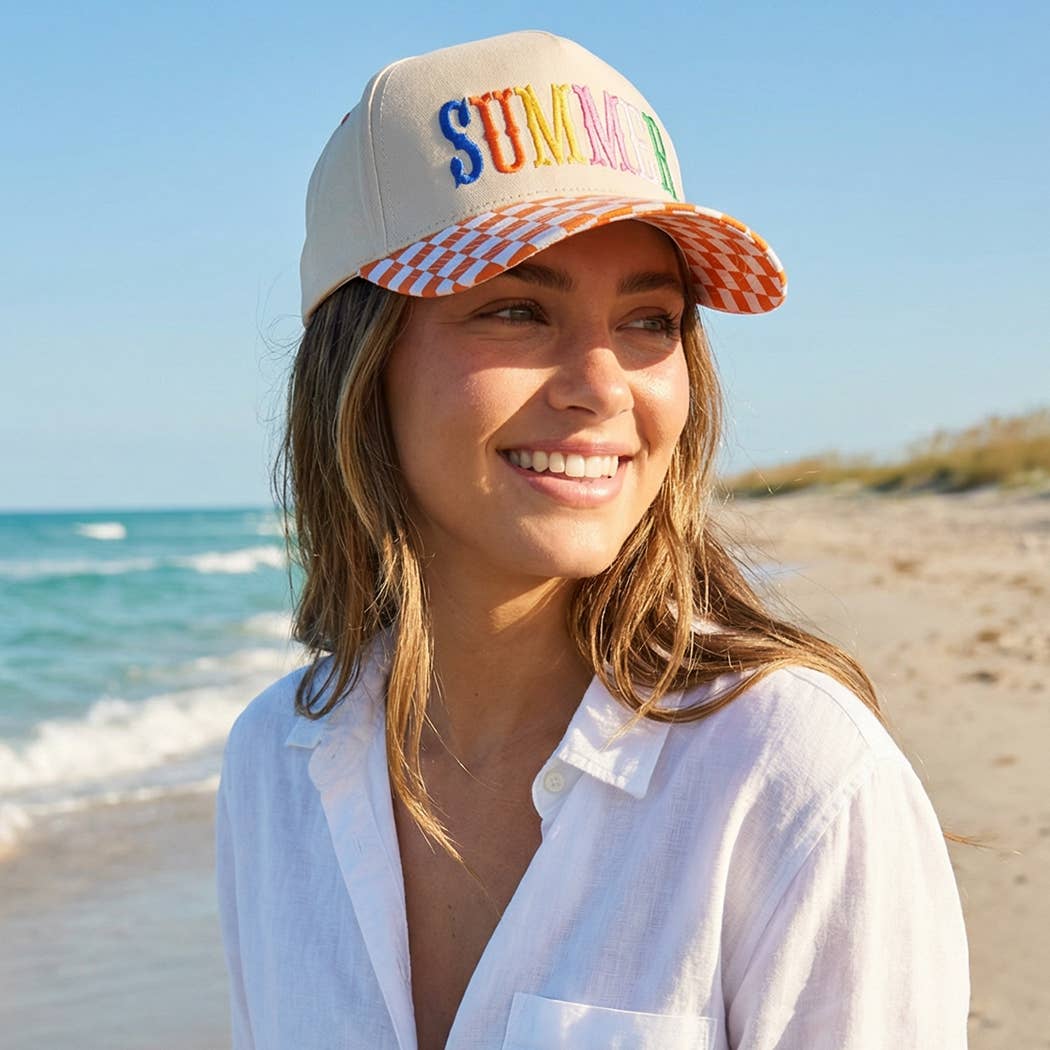 Trucker Hat - Summer in Orange