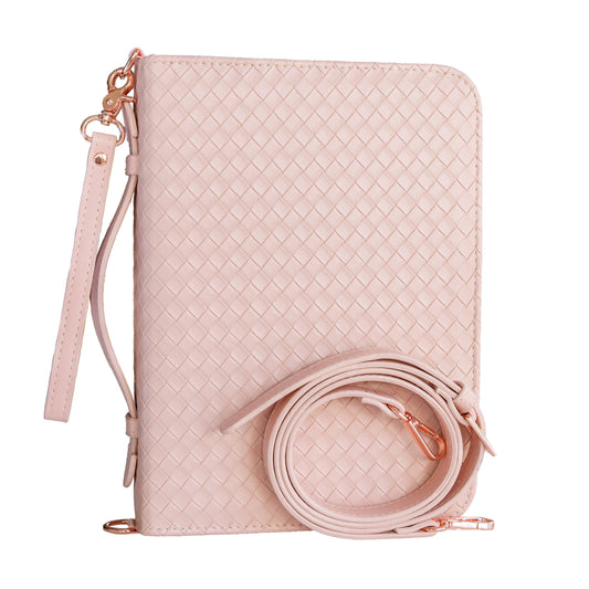 Crossbody Bible Case in Blush