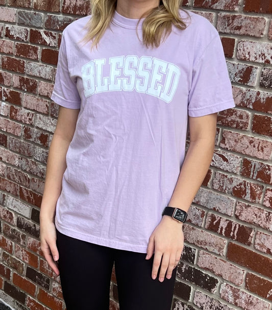 Graphic - Blessed in Light Purple