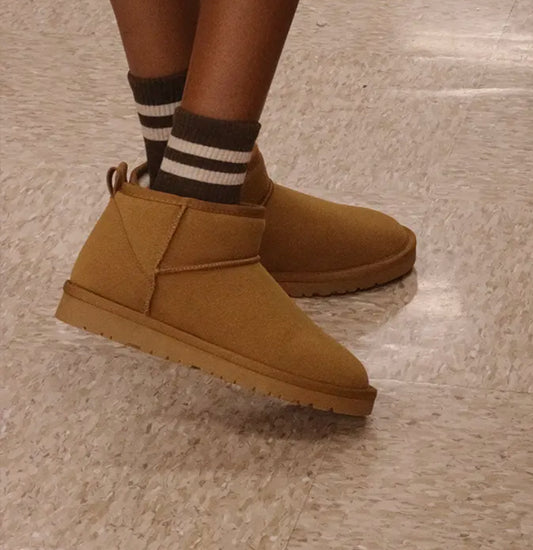 Ultra Mini Bootie in Chestnut