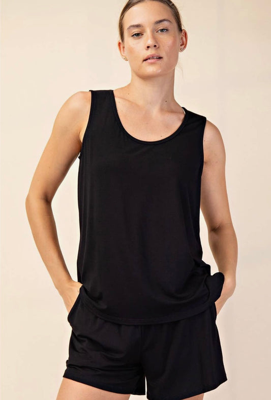 Modal Tank in Black