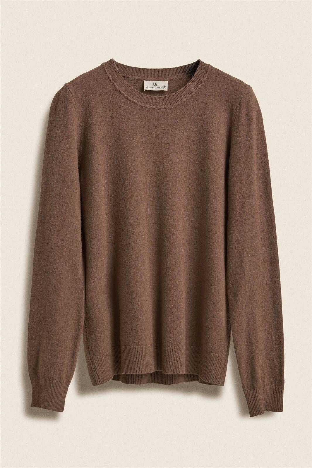 Soft Crewneck in Brown