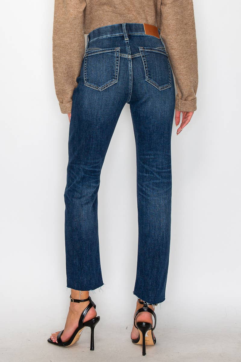 Tummy Control High Rise Denim in Dark Wash