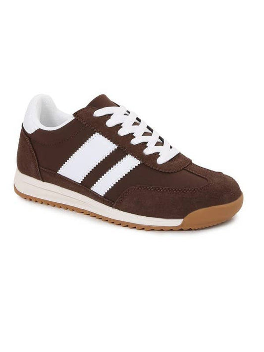 Old School Sneakers in Brown