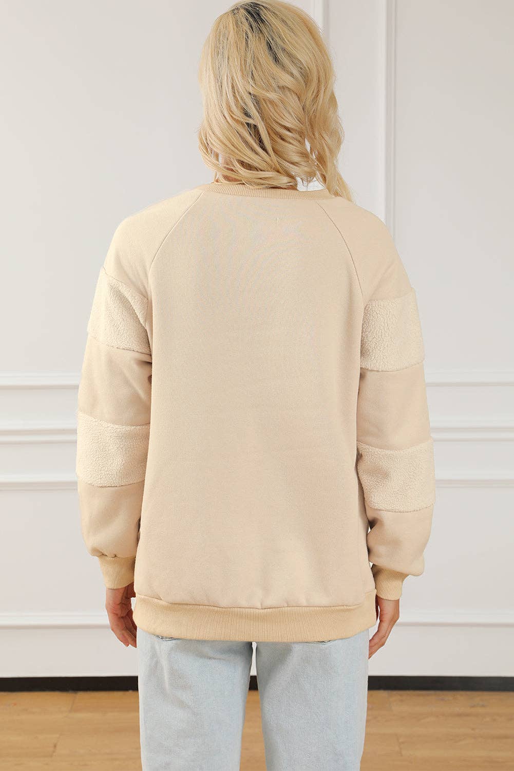 Two-Tone Crew in Oatmeal